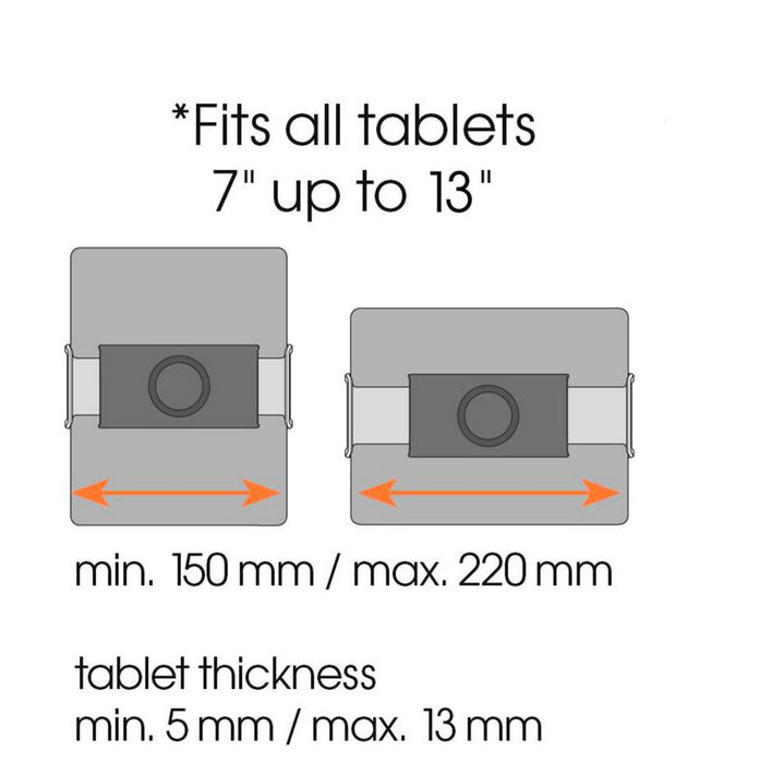 Das TMS 1050 Dashboard-Paket von Vogel's für Tablets