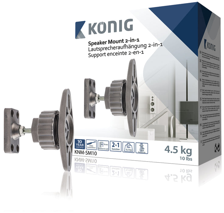 Luidsprekerbeugel 2-in-1 4,5 kg