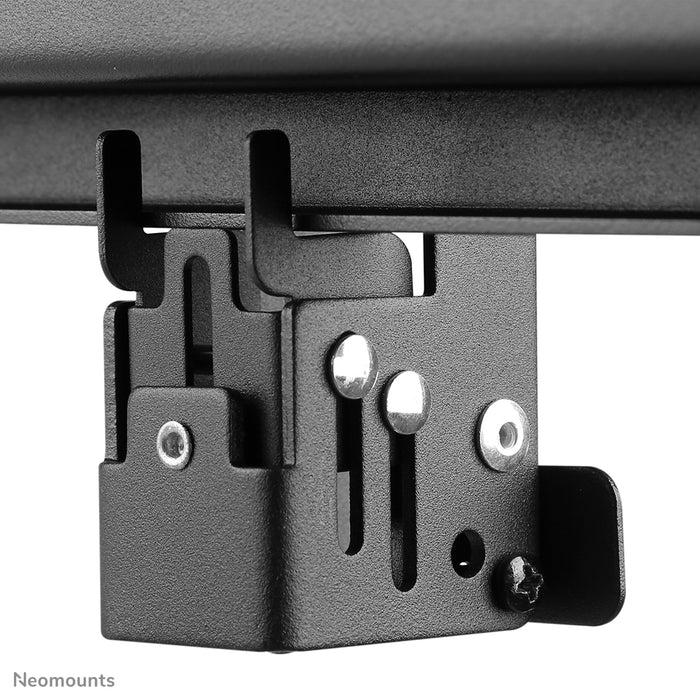 LED-VW2500BLACK1 ist eine flache Videowandhalterung für Bildschirme bis zu 75 Zoll (191 cm), für horizontale und vertikale Montage - Schwarz