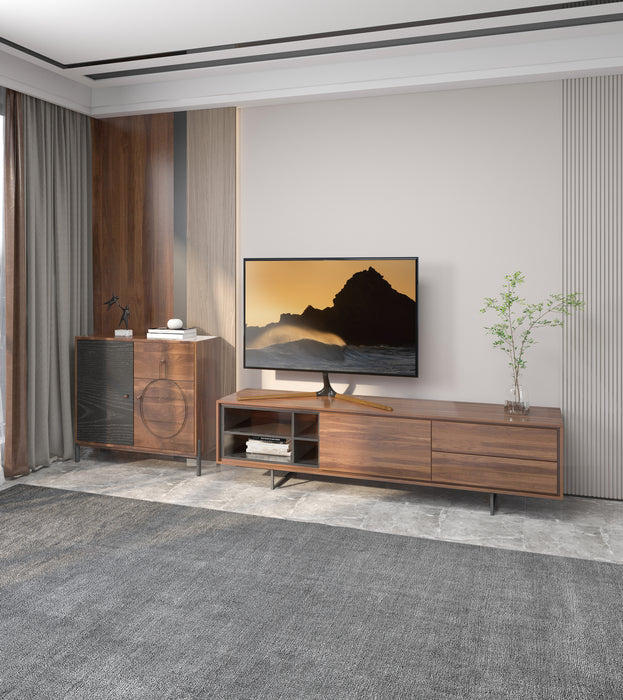 Design TV-Ständer von Wolff Mount – Für Bildschirme von 49 bis 70 Zoll