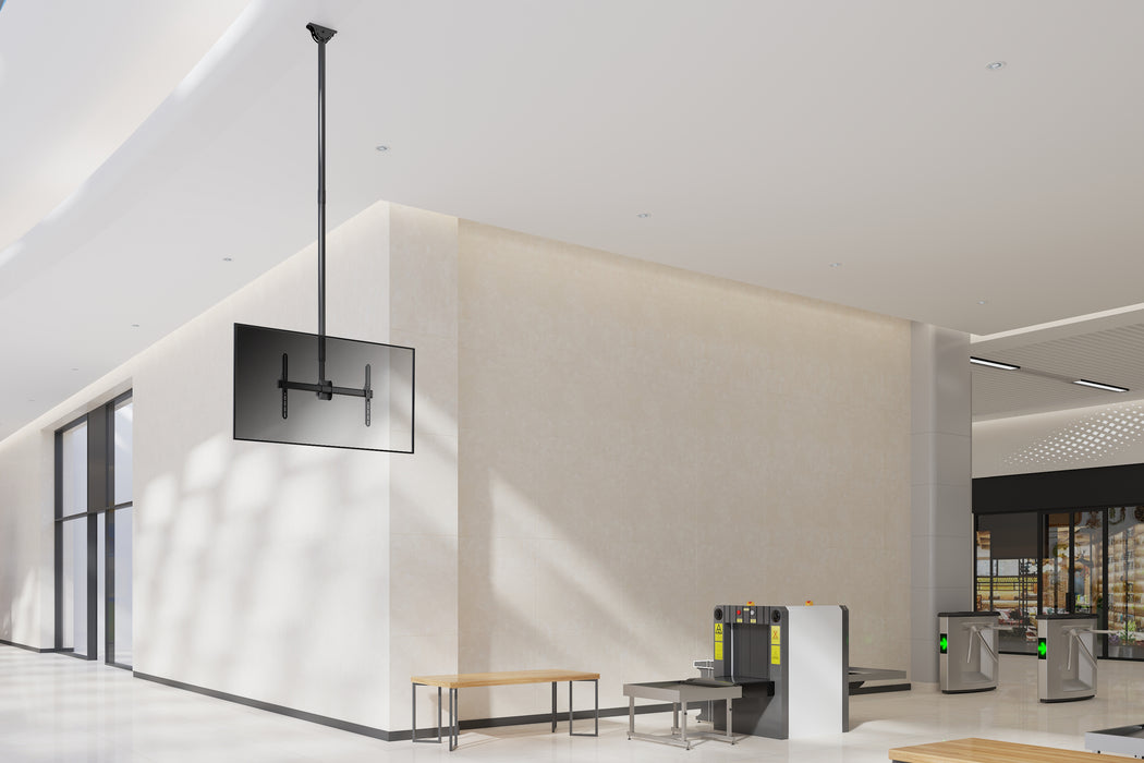 Extra lange Teleskop-Deckenhalterung bis zu 70 Zoll und 50 KG