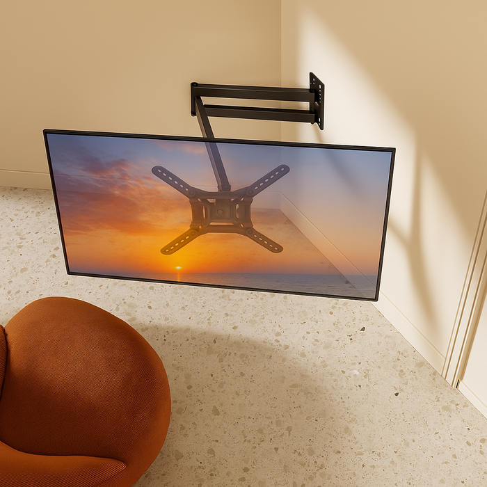 TV-Halterung für Bildschirme bis zu 65 Zoll (76 cm von der Wand)