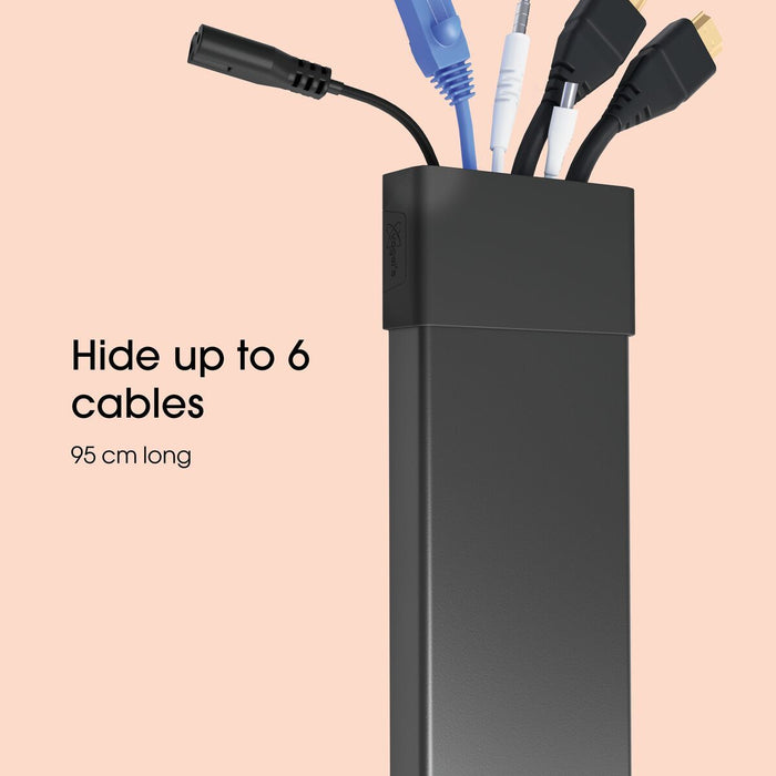 Vogel's Kabel 8 Kabelrinne 94 cm weiß